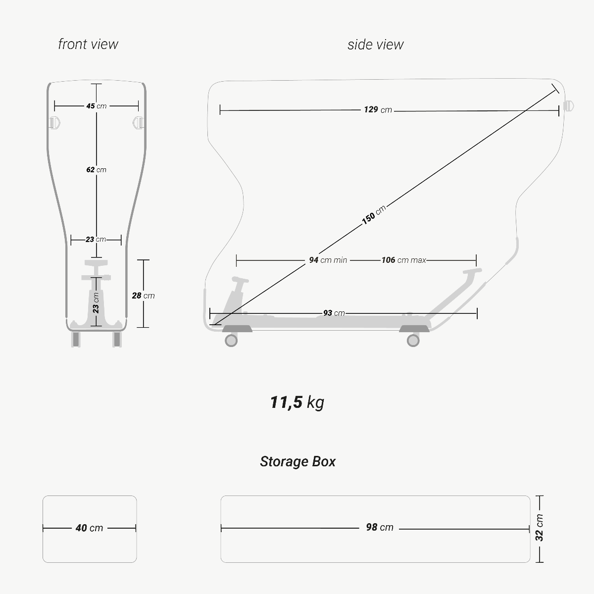 Scicon Aerocomfort 3.0 Triathlon Bike Travel Bag | Rental